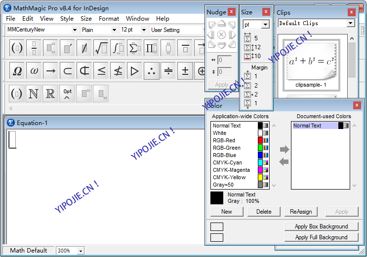 MathMagic Pro Edition for Adobe InDesign