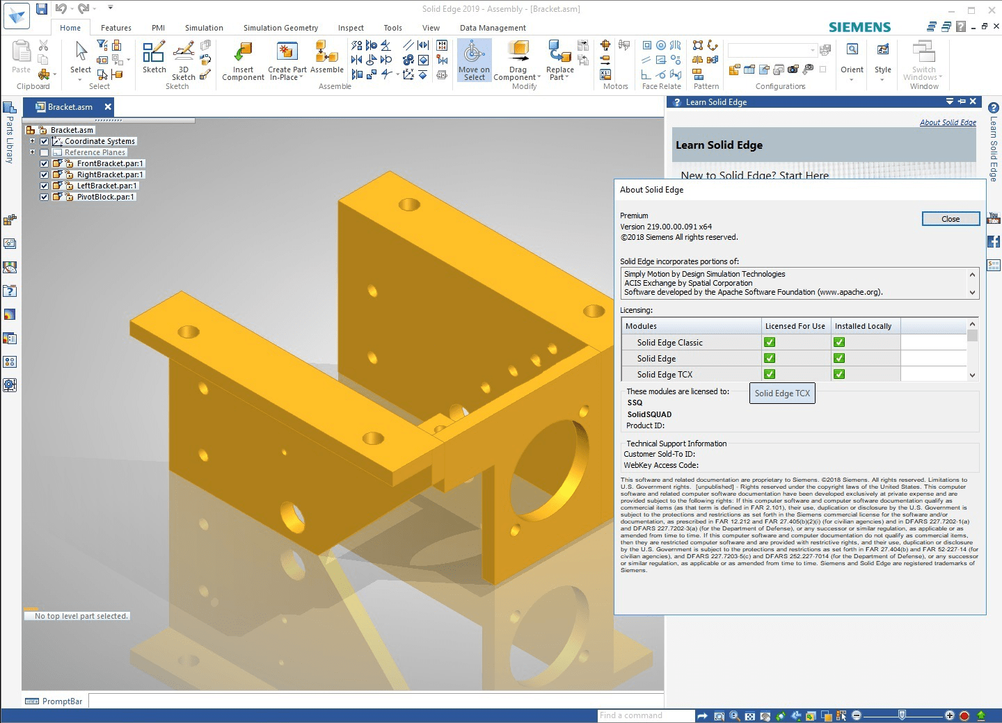 Siemens Solid Edge 2019，Siemens Solid Edge 2019 x64 中文正式版本及授权教程