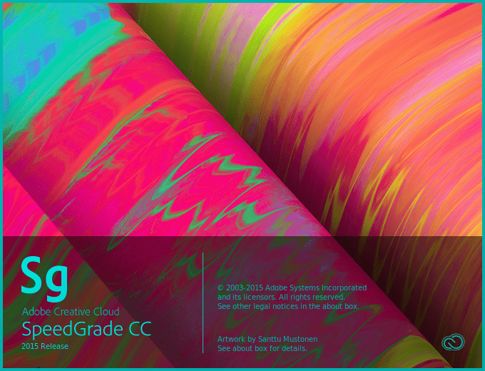 Adobe Creative Cloud SpeedGrade CC