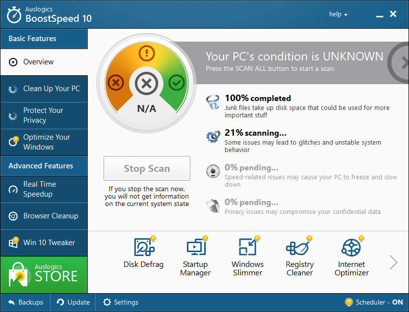 Auslogics BoostSpeed