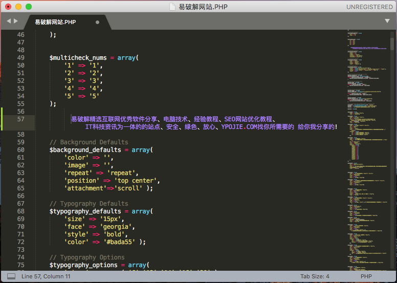 Sublime Text for Mac