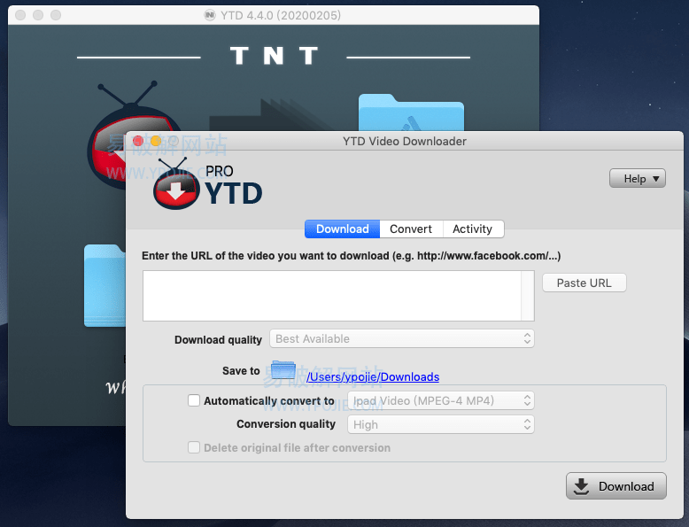 YTD Video Downloader Pro for Mac