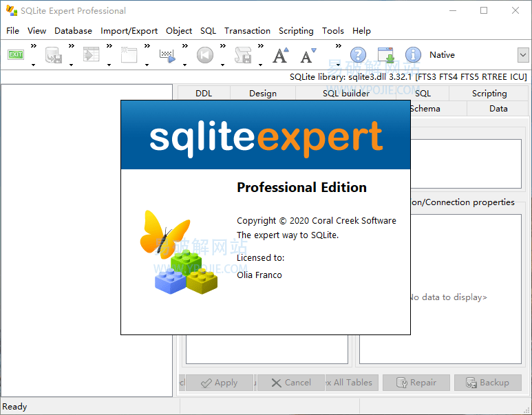 SQLite Expert Pro v5.4.10.553 数据库可视化管理工具-星谕软件
