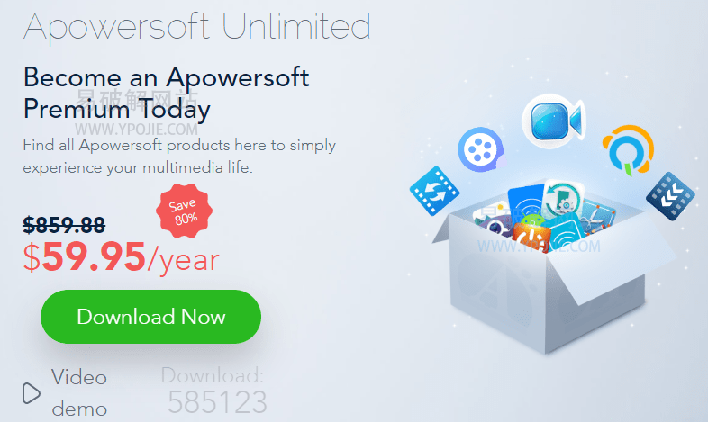 Apowersoft Unlimited，Apowersoft ApowerCompress，Apowersoft ApowerEdit，Apowersoft ApowerPDF，Apowersoft ApowerREC，Apowersoft ApowerRecover，Apowersoft CAD Viewer，Apowersoft GIF，Apowersoft Phone Manager，Apowersoft Screen Capture Pro，Apowersoft Screen Recorder Pro，Apowersoft Streaming Audio Recorder，Apowersoft Video Download Capture，Apowersoft Watermark Remover，ApowerUnlock