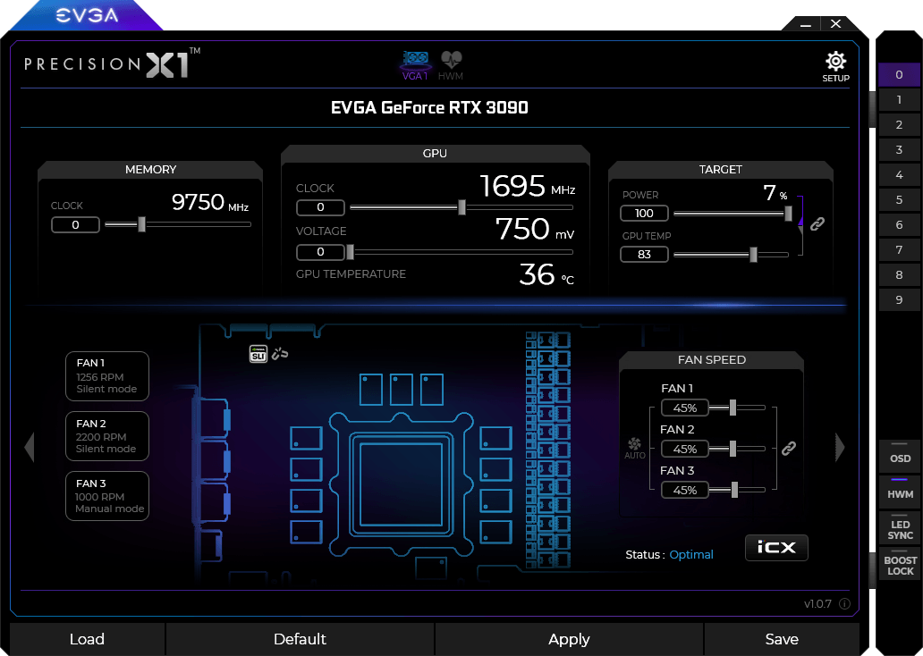 EVGA Precision X1